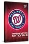 MLB Washington Nationals - Logo 16-Trends International-Stretched Canvas