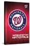 MLB Washington Nationals - Logo 16-Trends International-Stretched Canvas