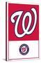 MLB Washington Nationals - Logo 22-Trends International-Stretched Canvas