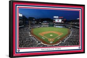 MLB Washington Nationals - Nationals Park 22-Trends International-Framed Poster