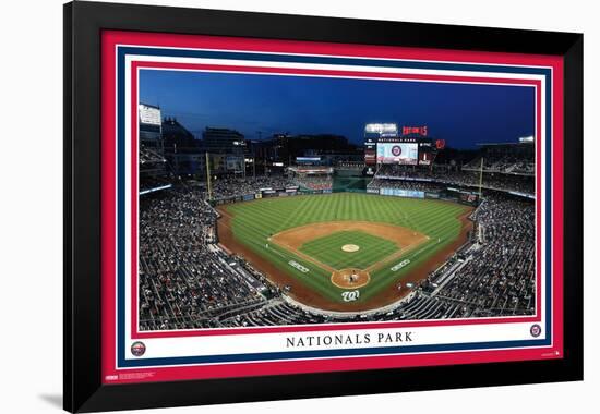 MLB Washington Nationals - Nationals Park 22-Trends International-Framed Poster