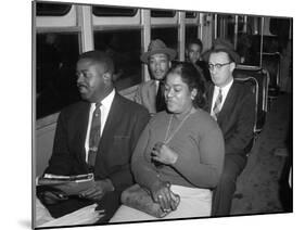 MLK Abernathy Ride Bus 1956-Harold Valentine-Mounted Premium Photographic Print