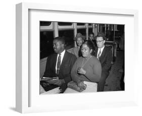 MLK Abernathy Ride Bus 1956-Harold Valentine-Framed Photographic Print