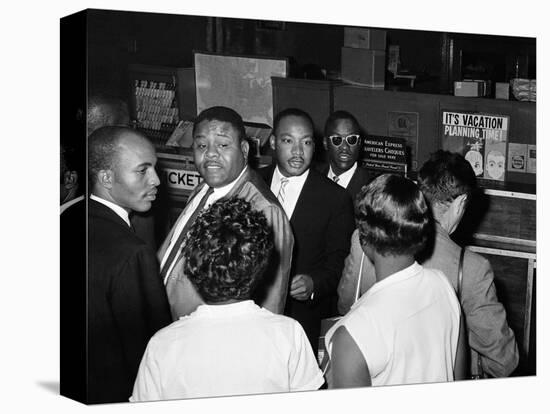 MLK Freedom Riders 1961-null-Stretched Canvas