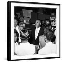 MLK Freedom Riders 1961-null-Framed Photographic Print