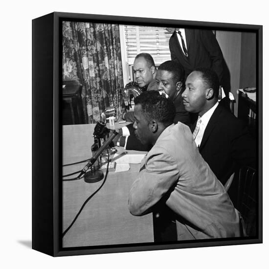 MLK Freedom Rides 1961-RWT-Framed Stretched Canvas