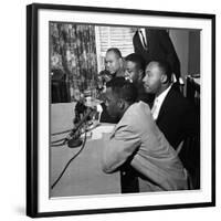 MLK Freedom Rides 1961-RWT-Framed Photographic Print