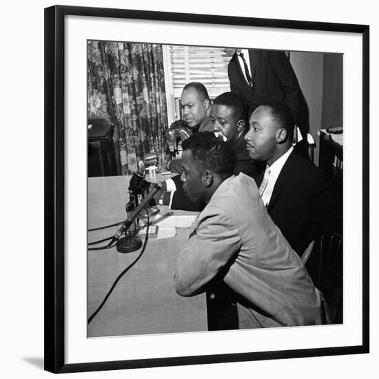 MLK Freedom Rides 1961-RWT-Framed Photographic Print