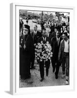 MLK Leads March for Slain Unitarian Minister 1965-null-Framed Premium Photographic Print