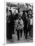 MLK Leads March for Slain Unitarian Minister 1965-null-Framed Photographic Print