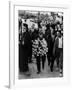 MLK Leads March for Slain Unitarian Minister 1965-null-Framed Photographic Print