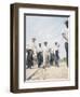 MLK Marches from Memphis to Jackson 1965-null-Framed Photographic Print