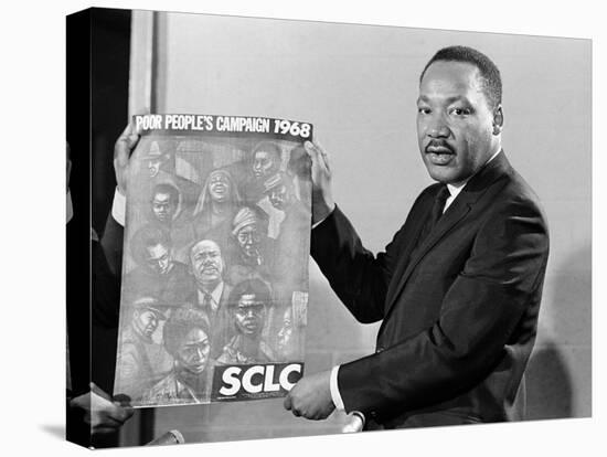 MLK Poor Peoples Campaign Poster 1968-Horace Cort-Stretched Canvas