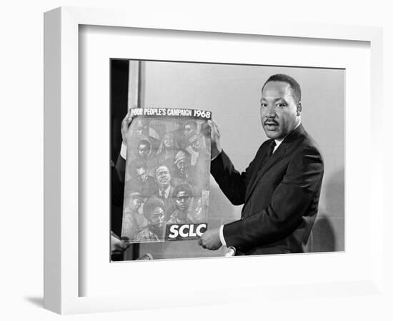 MLK Poor Peoples Campaign Poster 1968-Horace Cort-Framed Photographic Print