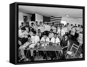 MLK St Augustine Boycott 1964-null-Framed Stretched Canvas