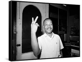 MLK St Augustine Boycott 1964-null-Framed Stretched Canvas