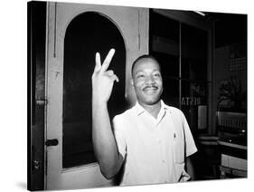 MLK St Augustine Boycott 1964-null-Stretched Canvas