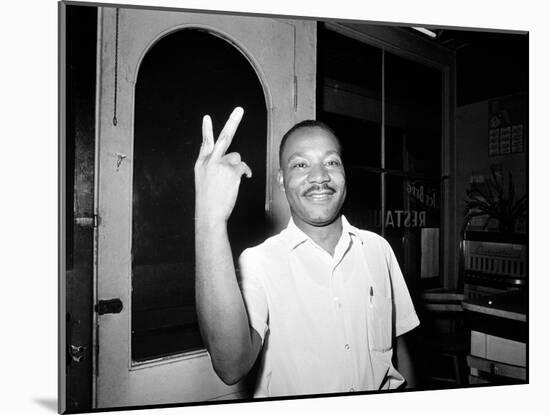 MLK St Augustine Boycott 1964-null-Mounted Premium Photographic Print