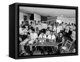 MLK St Augustine Boycott 1964-null-Framed Stretched Canvas