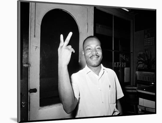 MLK St Augustine Boycott 1964-null-Mounted Photographic Print