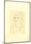 Mlle Annelies Nelck-Henri Matisse-Mounted Premium Edition