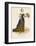 Mlle d' Hautefort-Louis-Marie Lante-Framed Premium Giclee Print