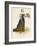 Mlle d' Hautefort-Louis-Marie Lante-Framed Premium Giclee Print