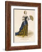 Mlle d' Hautefort-Louis-Marie Lante-Framed Premium Giclee Print