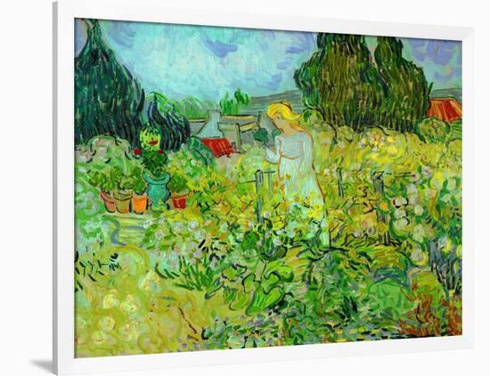 Mlle. Gachet dans son jardin a Auvers-sur-Oise (1890). Oil on canvas 46 x 55.5 cm R.F. 1954-13.-Vincent van Gogh-Framed Giclee Print