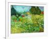 Mlle. Gachet dans son jardin a Auvers-sur-Oise (1890). Oil on canvas 46 x 55.5 cm R.F. 1954-13.-Vincent van Gogh-Framed Premium Giclee Print