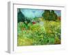 Mlle. Gachet dans son jardin a Auvers-sur-Oise (1890). Oil on canvas 46 x 55.5 cm R.F. 1954-13.-Vincent van Gogh-Framed Giclee Print