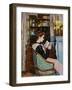 Mlle. Guillaumin Reading, 1907-Armand Guillaumin-Framed Giclee Print