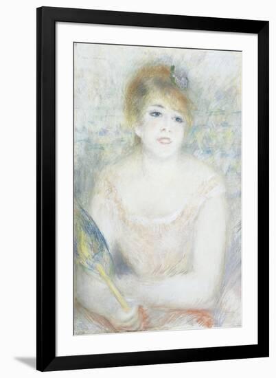 Mlle. Jeanne Samary, C.1878-Pierre-Auguste Renoir-Framed Giclee Print