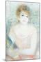 Mlle. Jeanne Samary. Date/Period: 1873/1883. Width: 47.7 cm. Height: 69.7 cm.-Pierre-Auguste Renoir-Mounted Poster