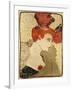 Mlle. Marcelle Lender, 1895-Henri de Toulouse-Lautrec-Framed Giclee Print