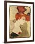 Mlle. Marcelle Lender, 1895-Henri de Toulouse-Lautrec-Framed Giclee Print