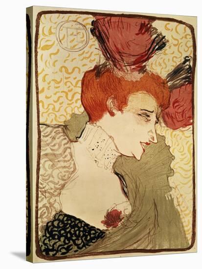 Mlle. Marcelle Lender, 1895-Henri de Toulouse-Lautrec-Stretched Canvas