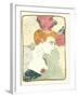 Mlle. Marcelle Lender En Buste-Henri de Toulouse-Lautrec-Framed Giclee Print