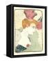 Mlle. Marcelle Lender En Buste-Henri de Toulouse-Lautrec-Framed Stretched Canvas