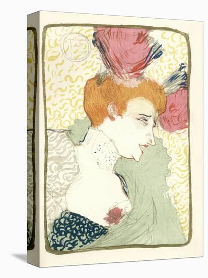 Mlle. Marcelle Lender En Buste-Henri de Toulouse-Lautrec-Stretched Canvas