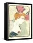 Mlle. Marcelle Lender En Buste-Henri de Toulouse-Lautrec-Framed Stretched Canvas