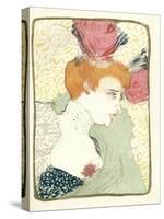 Mlle. Marcelle Lender En Buste-Henri de Toulouse-Lautrec-Stretched Canvas