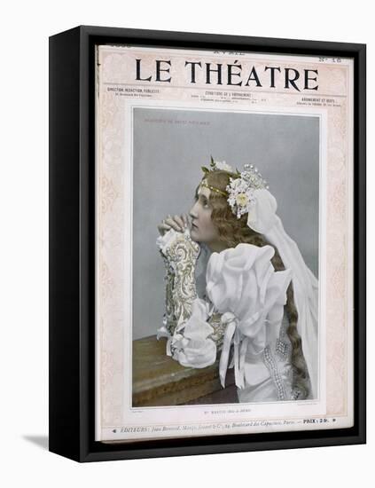 Mlle. Mastico as Hero in the Paris Production of Shakespeare's Much Ado About Nothing-null-Framed Stretched Canvas