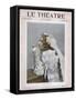 Mlle. Mastico as Hero in the Paris Production of Shakespeare's Much Ado About Nothing-null-Framed Stretched Canvas