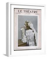 Mlle. Mastico as Hero in the Paris Production of Shakespeare's Much Ado About Nothing-null-Framed Art Print