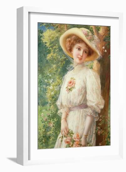 Mlle Printemps, 1910-Emile Vernon-Framed Giclee Print