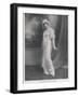 Mlle Vareska of the Theatre de l'Athenee in Her Night Attire-null-Framed Photographic Print