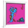 Mme a les Blues-Yaro-Framed Art Print