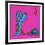 Mme a les Blues-Yaro-Framed Art Print