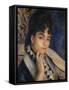 Mme. Alphonse Daudet, Nee Julie Allard, (1844-1940), Wife of the Poet, 1876-Pierre-Auguste Renoir-Framed Stretched Canvas